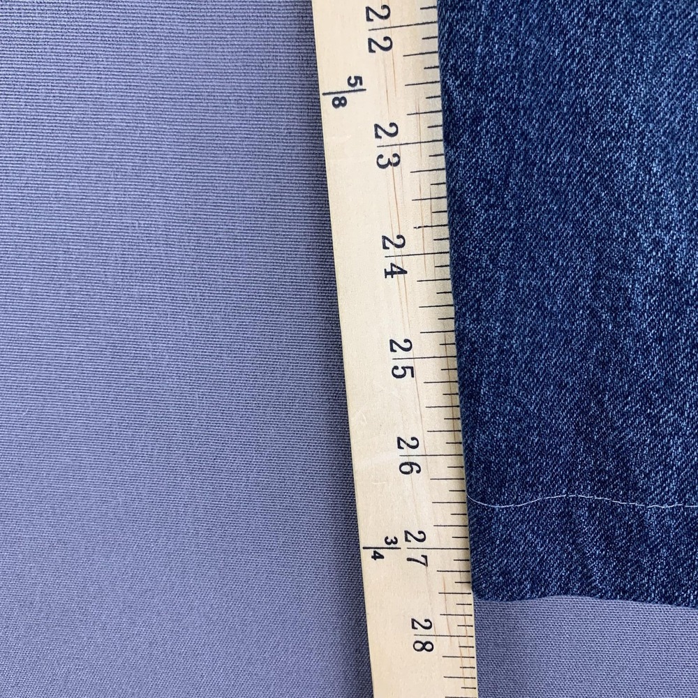 Wrangler Rugged Wear Jeans Mens 42x34 (Fits 40x28) Blue Carpenter Workwear Denim - Picture 11 of 14
